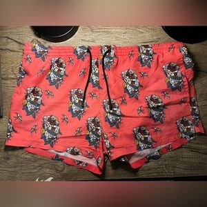 Pink Swimming Suit Men Zara